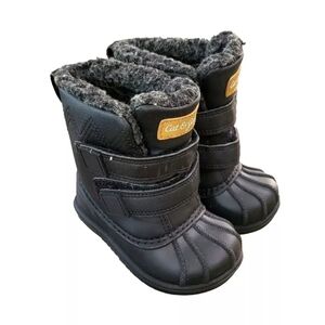 Cat & Jack Toddler Baby Boy Size 5 Denver Winter Boots Black Insulated